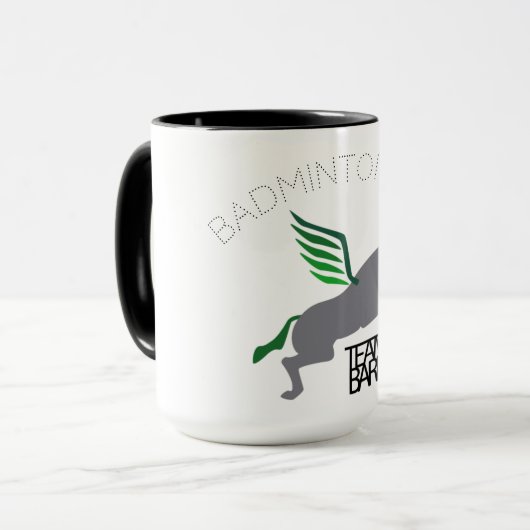 Badminton-Tasse 2022 Tasse (Vorderseite Links)