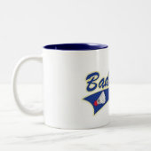 Badminton-Tasse Zweifarbige Tasse (Links)