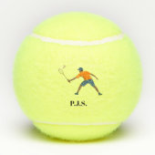 Badminton Tennisbälle (Rückseite)