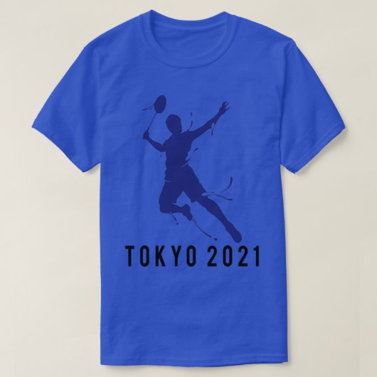 Badminton Tokio 2021 T 4 T-Shirt (Design vorne)