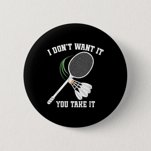 Badminton-Trainer Kein Weinen Shuttle Badminton-Sp Button (Vorderseite)