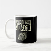 Badminton-Trainer-Shuttle-Racket Kaffeetasse (Links)