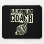 Badminton-Trainer-Shuttle-Racket Mousepad (Vorne)