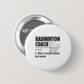 Badminton-Trainer Substantiv Definition Badminton  Button (Vorne & Hinten)