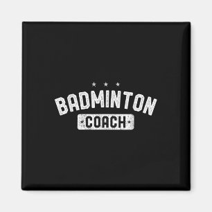 Badminton-Trainer Vintage-Badminton Magnet