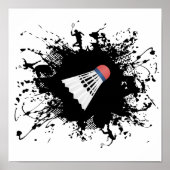Badminton Urban Style Poster (Vorne)