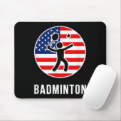 Badminton USA  Mousepad (Mit Mouse)