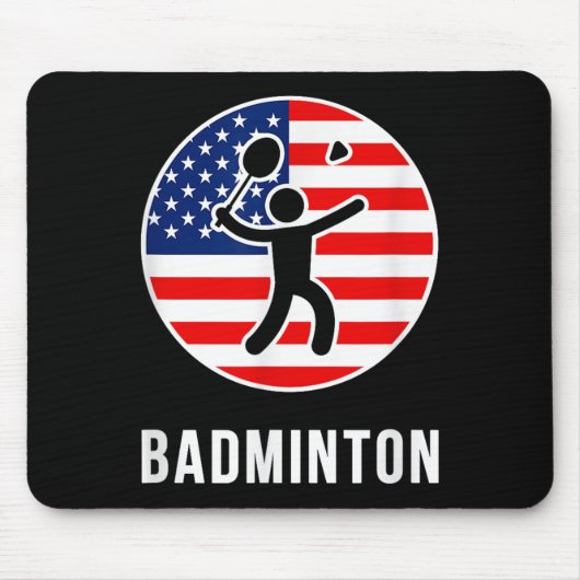 Badminton USA  Mousepad (Vorne)