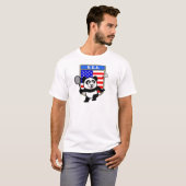 Badminton USA Panda T-Shirt (Vorne ganz)