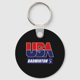 Badminton Usa Schlüsselanhänger