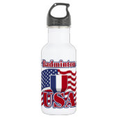 Badminton USA Trinkflasche (Vorderseite)