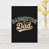 Badminton-Vater  Karte (Gelbe Blume)