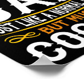 Badminton Vater Poster (Ecke)