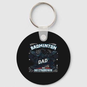 Badminton Vater Shuttle Legend Funny Sports Design Schlüsselanhänger