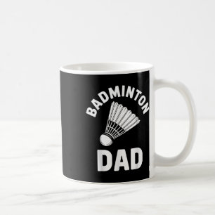 Badminton-Vater-Shuttle Lustiger Badminton  Kaffeetasse