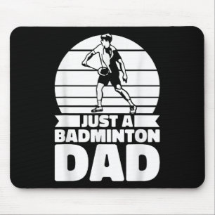 Badminton Vater Shuttle - Spieler nur ein Badminto Mousepad