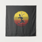 Badminton Vintag Wandteppich (Vorderseite)