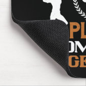 Badminton - Vögel einer Feder Mousepad (Ecke)