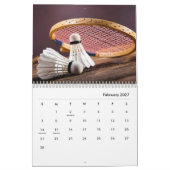 Badminton Wall Calendar Kalender (Feb 2027)