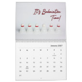 Badminton Wall Calendar Kalender (Jan 2027)