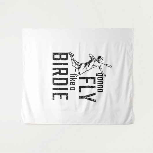 Badminton Wandteppich (Vorderseite (Horizontal))