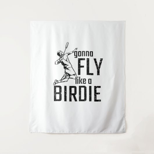 Badminton Wandteppich (Vorderseite)