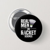 Badminton war Out Shuttle Team Coach Badminton Pla Button (Vorne & Hinten)