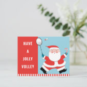 Badminton Weihnachten (Stehend Vorderseite)