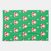 Badminton-Weihnachts-Küchentuch Geschirrtuch (Horizontal)