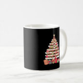 Badminton Weihnachtsgeschenk Funny Player Fan Kaffeetasse (VorderseiteRechts)