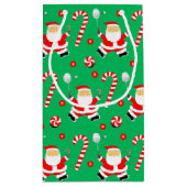 Badminton Weihnachtsgeschenk Kleine Geschenktüte (Rückseite)