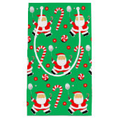 Badminton Weihnachtsgeschenk Kleine Geschenktüte (Vorderseite)