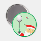 Badminton-Weihnachtsstrumpfbefüllung Magnet (Vorderseite/Rückseite)