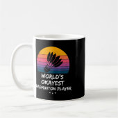Badminton - Weltweit Okayester Badminton-Spieler - Kaffeetasse (Links)