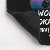 Badminton - Weltweit Okayester Badminton-Spieler - Mousepad (Ecke)