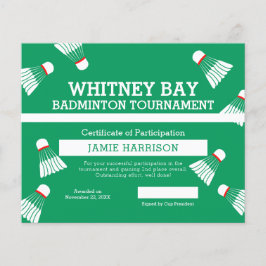 Badminton-Wettbewerb