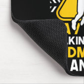 Badminton Zitat könnte beginnen, über Badminton zu Mousepad (Ecke)
