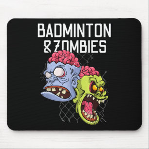 Badminton-Zombies Lustiges Sportspiel Schläger Shu Mousepad