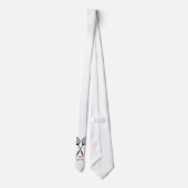 Badmintongeschenke, Schläger und shuttlecock Krawatte (Rückseite)