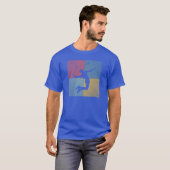 Badmintonplayer Game Shuttlecck Badminton Freunde T-Shirt (Vorne ganz)