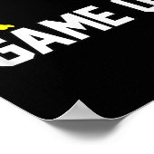 Badmintonspiel an  poster (Ecke)