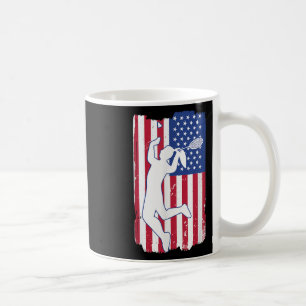 Badmintonspieler Badminton USA Team Trainer Amerik Kaffeetasse