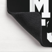 Badmintonspieler schlug Schläger Shuttlecock Spiel Mousepad (Ecke)
