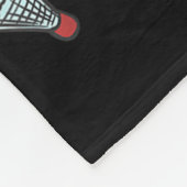 Badmintonspieler springt fleecedecke (Ecke)