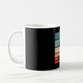 Badmintonspieler Sprung Smash Kaffeetasse (Links)