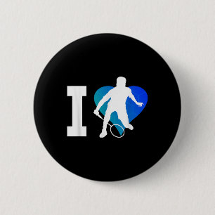 Badmintonspieler Squash Herren Shuttlecock Badmint Button