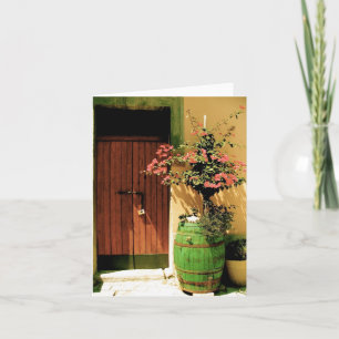 Badolato Bougainvillea Blank Notecard Karte