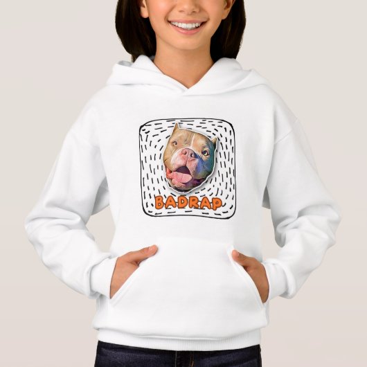 BADRAP Happy Head Hoodie (Vorderseite)