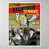 BADROBOT 3D B-Movie Poster (Vorne)