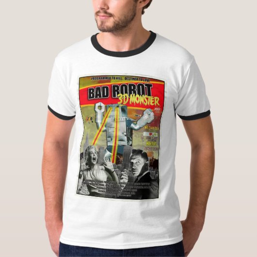 BADROBOT B-Film T-Shirt ** BADROBOT VORLAGE ** (Vorderseite)